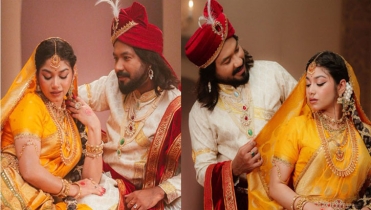 পলাশ-ইভানার রাজকীয় লুকের রহস্য জানা গেল